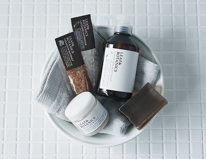 「LEAF&BOTANICS」のボディケア