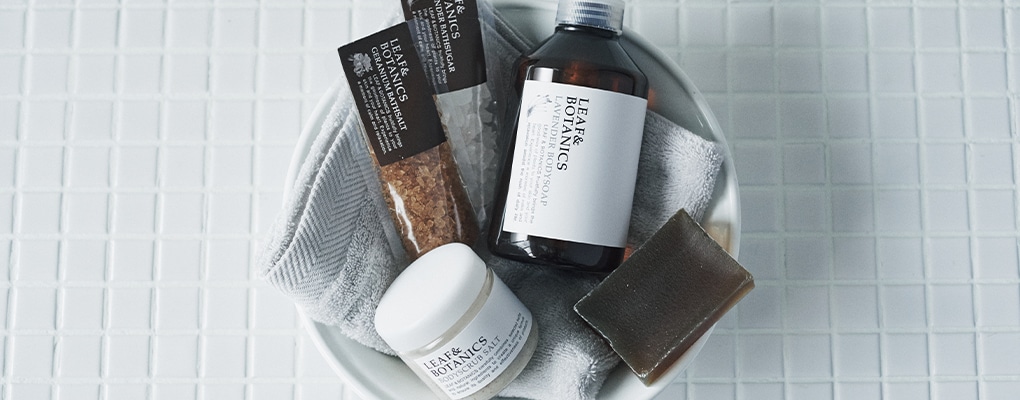 「LEAF&BOTANICS」のボディケア