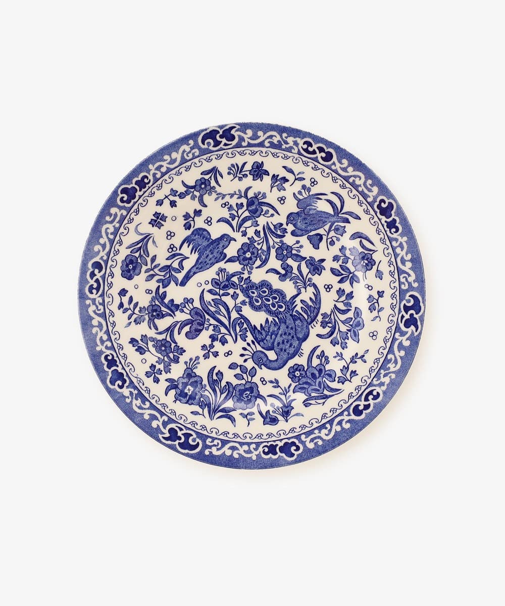 プレート・皿 プレート 17.5cm/ブルーリーガルピーコック/Burleigh