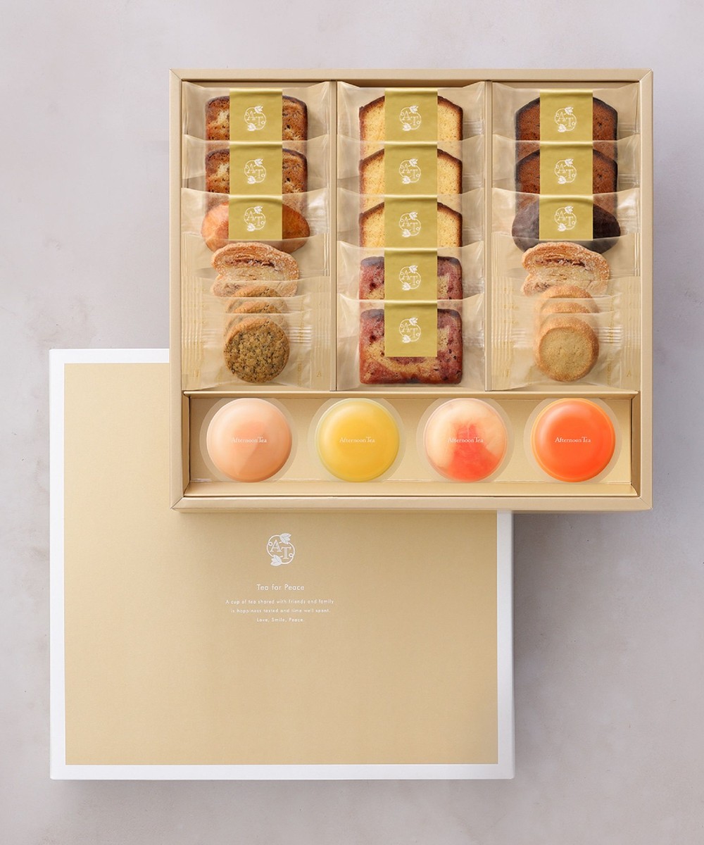お菓子・食品 フルーツゼリー＆焼き菓子ギフト 13種23個入/Afternoon Tea TEAROOM
