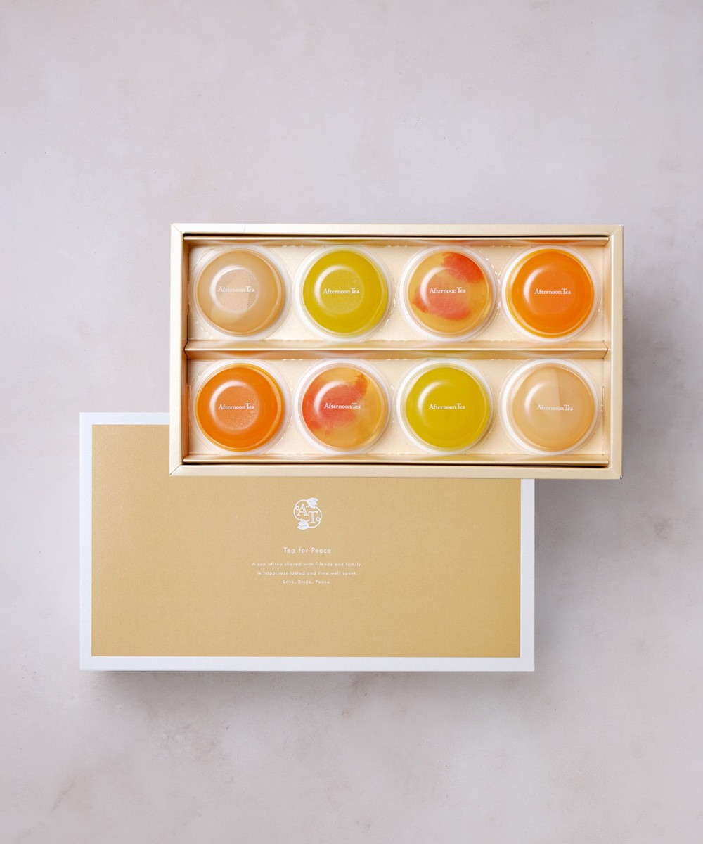 お菓子・食品 フルーツゼリー 4種8個入/Afternoon Tea TEAROOM