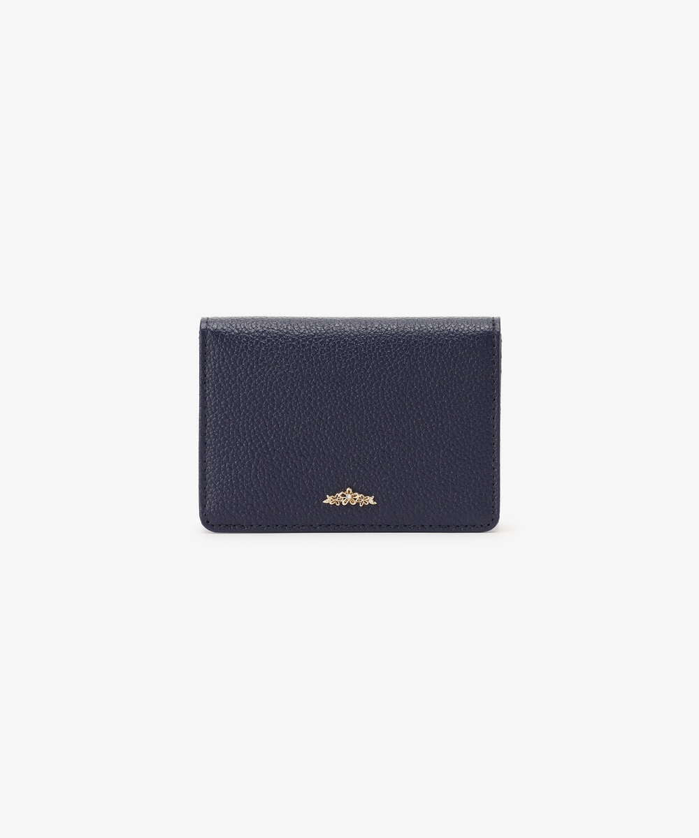 名刺入れ・カードケース フラワーチャーム付き本革名刺ケース/Afternoon Tea PREMIUM