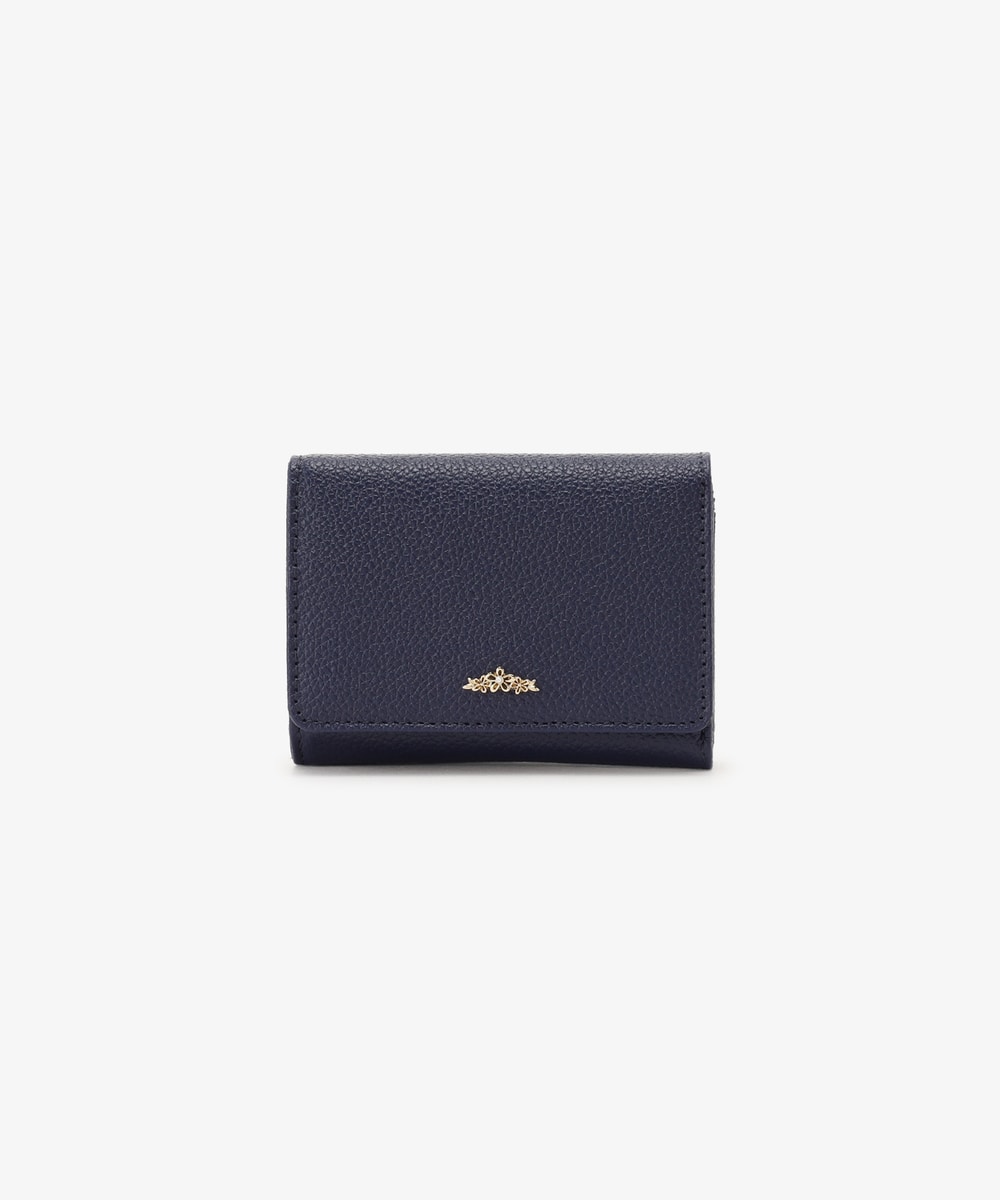 財布・コインケース・キーケース フラワーチャーム付き本革ミニ財布/Afternoon Tea PREMIUM