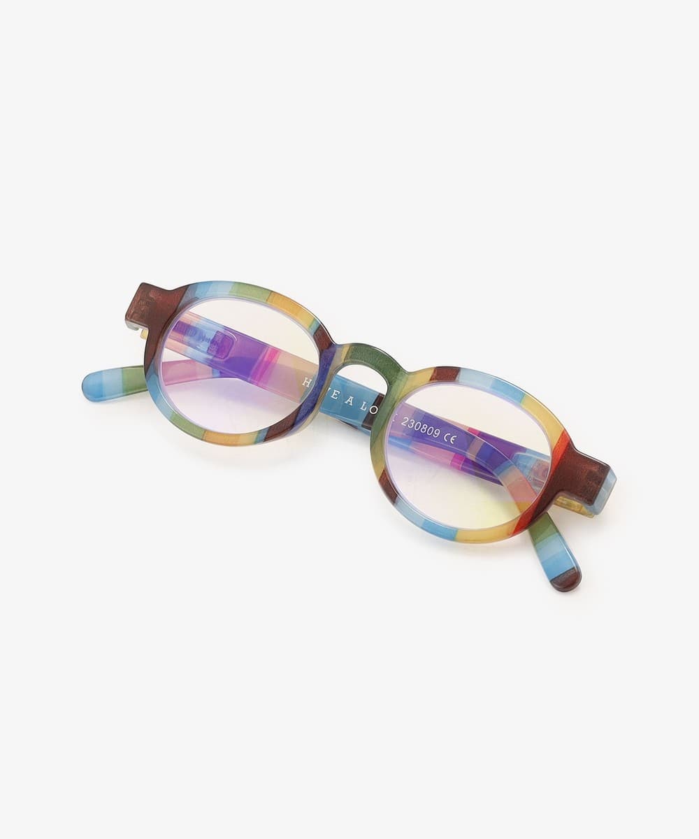 ファッション小物 ブルーライトカット付きリーディンググラス/CIRCLE TWIST/jungle/Have A Look