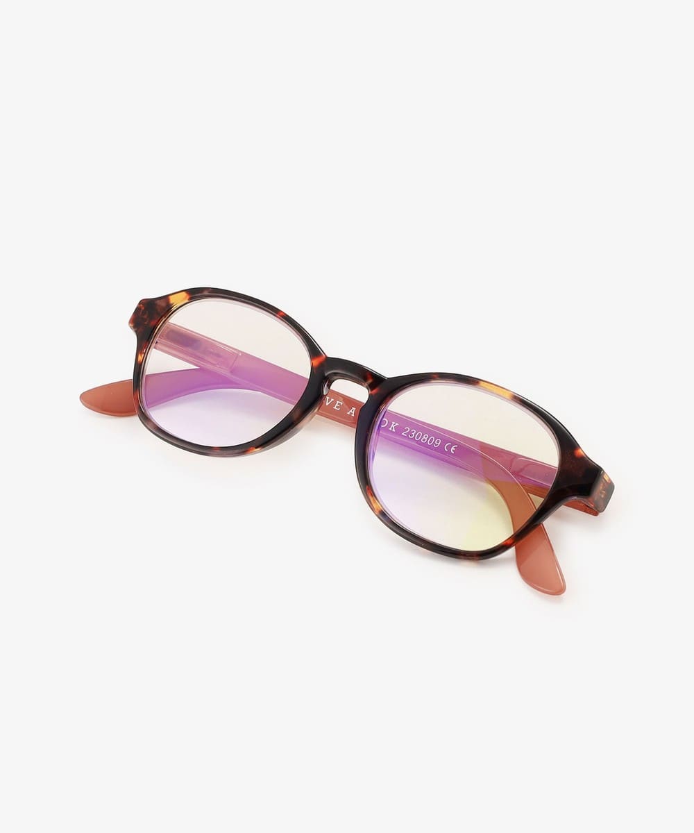 ファッション小物 ブルーライトカット付きリーディンググラス/CIRCLE/tortois/Have A Look