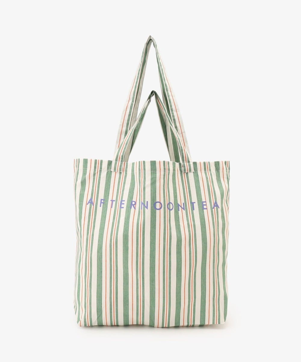 トートバッグ 【オンラインストア限定】ストライプトートバッグL