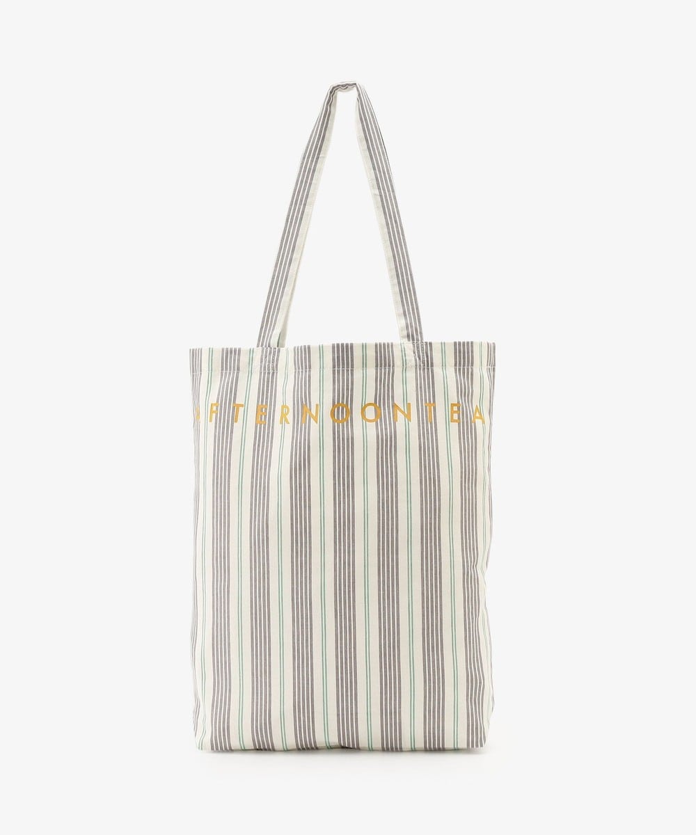 トートバッグ ストライプトートバッグM