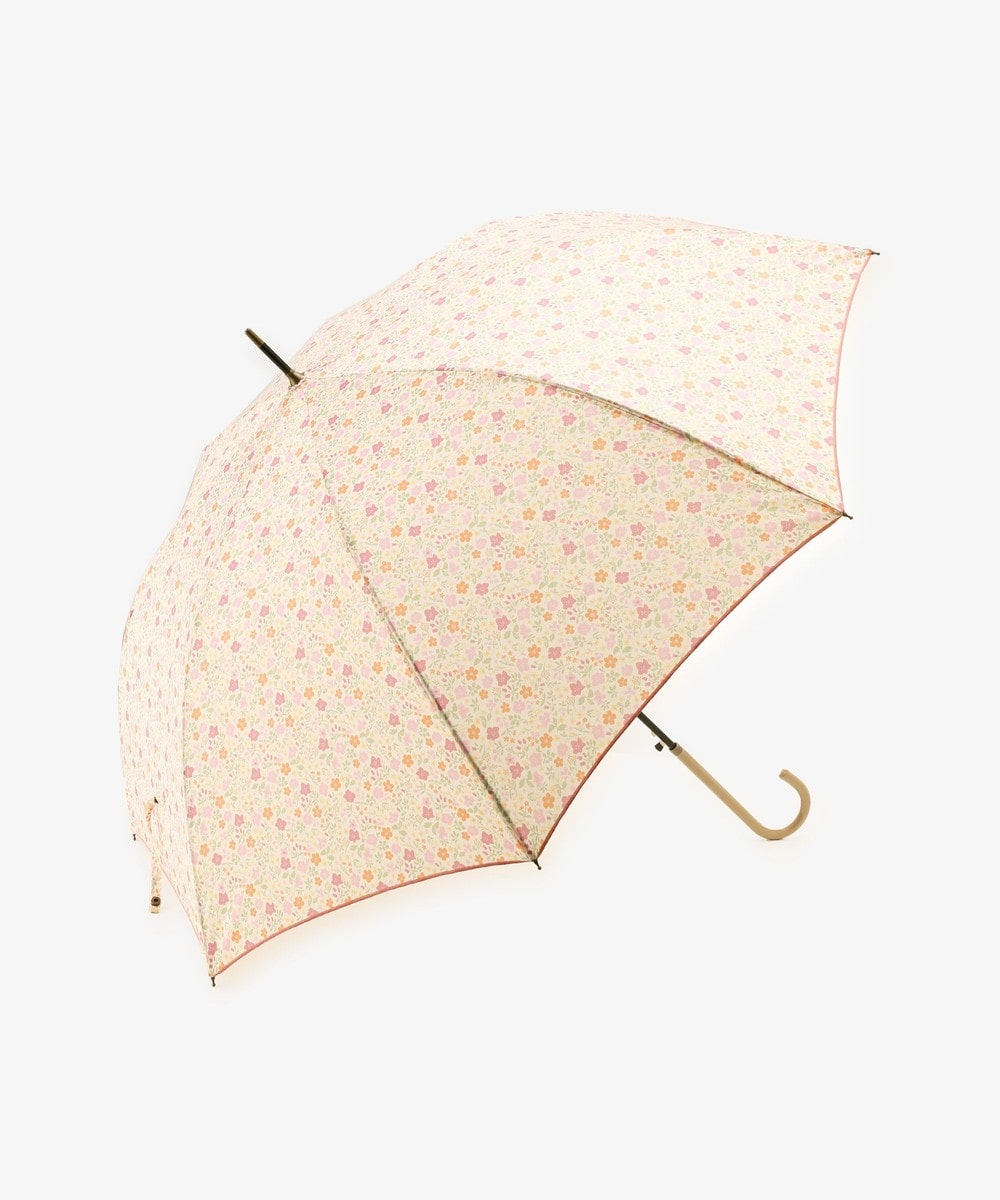 雨傘 小花柄ジャンプ長傘 雨傘