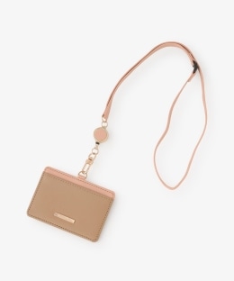 コードリール付きIDケース シンプル配色