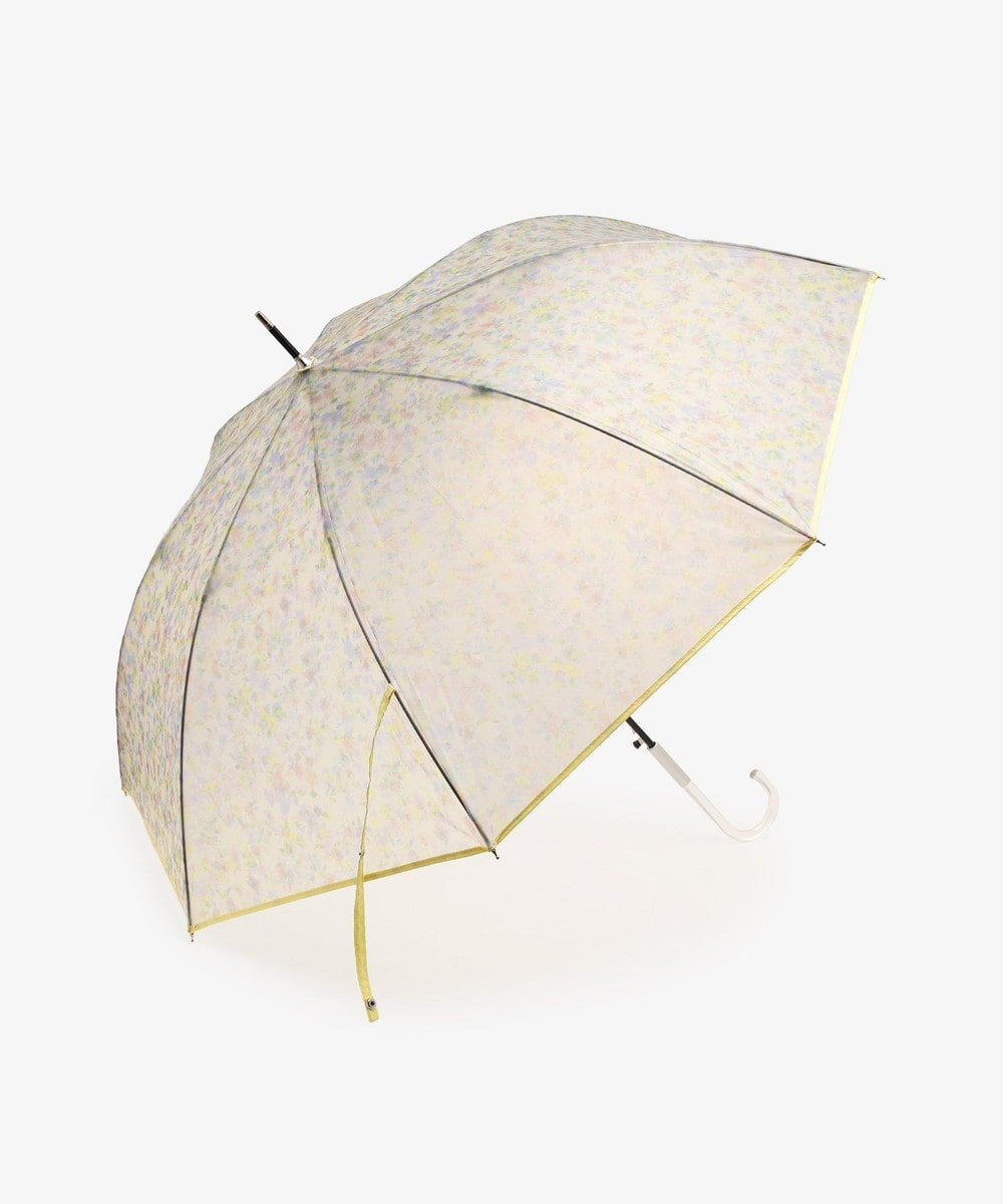 雨傘 小花クリア長傘 雨傘