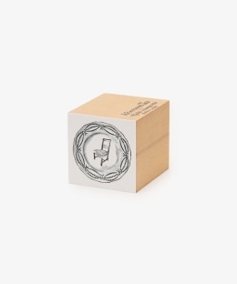 【オンラインストア限定】お皿スタンプ/イス/gobe stamp