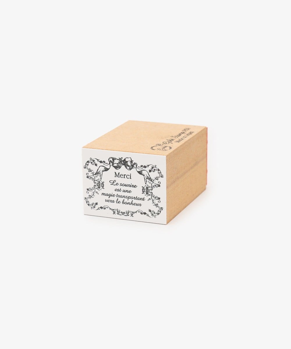 文房具・ステーショナリー小物 リボンエンブレムスタンプ/gobe stamp