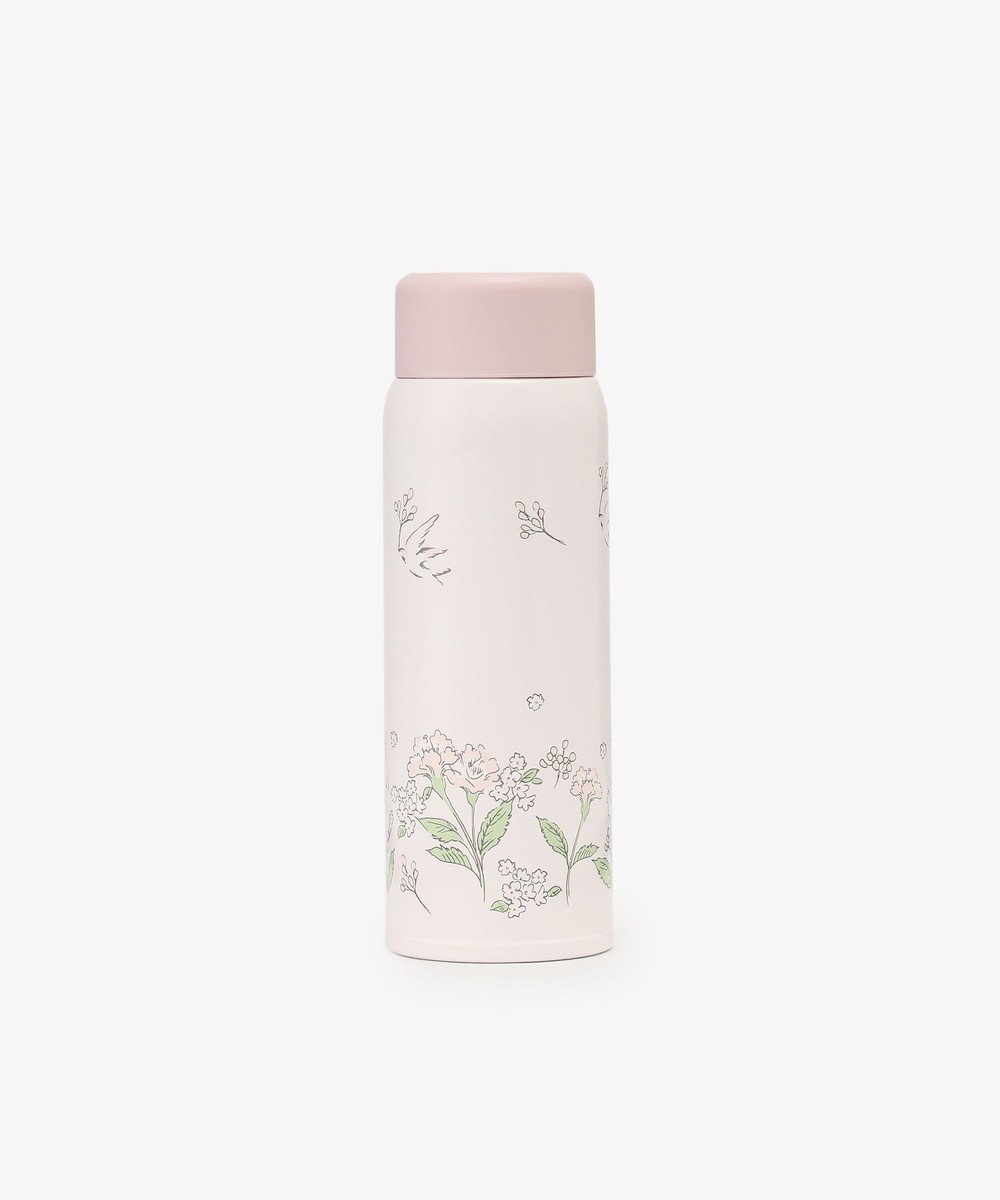 ステンレスボトル・ステンレスマグ・水筒 フラワーアートシームレススリムボトル 180ml
