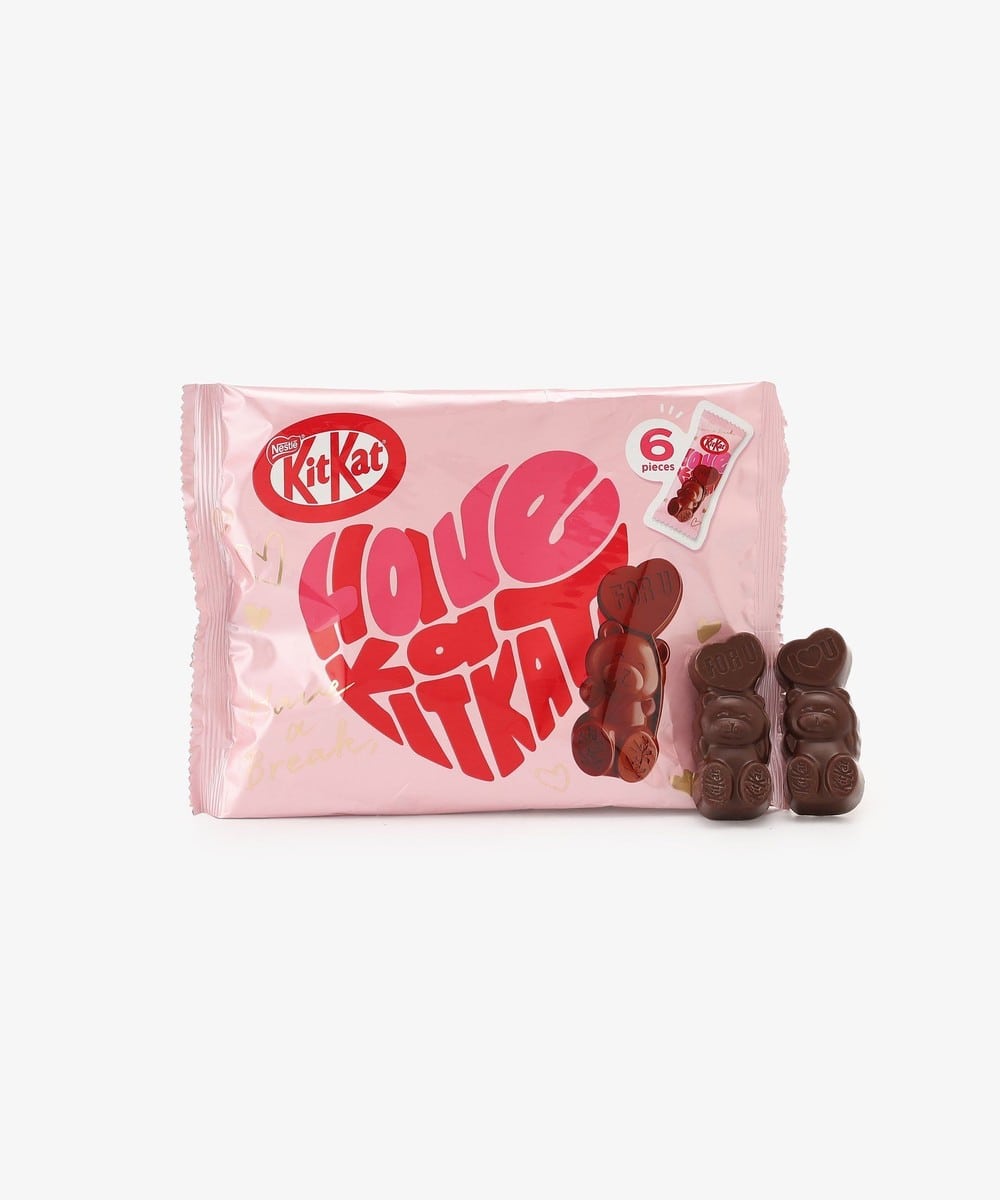 お菓子・食品 キットカット ハートフルベアー 6個入り/KITKAT ハートフルベアー