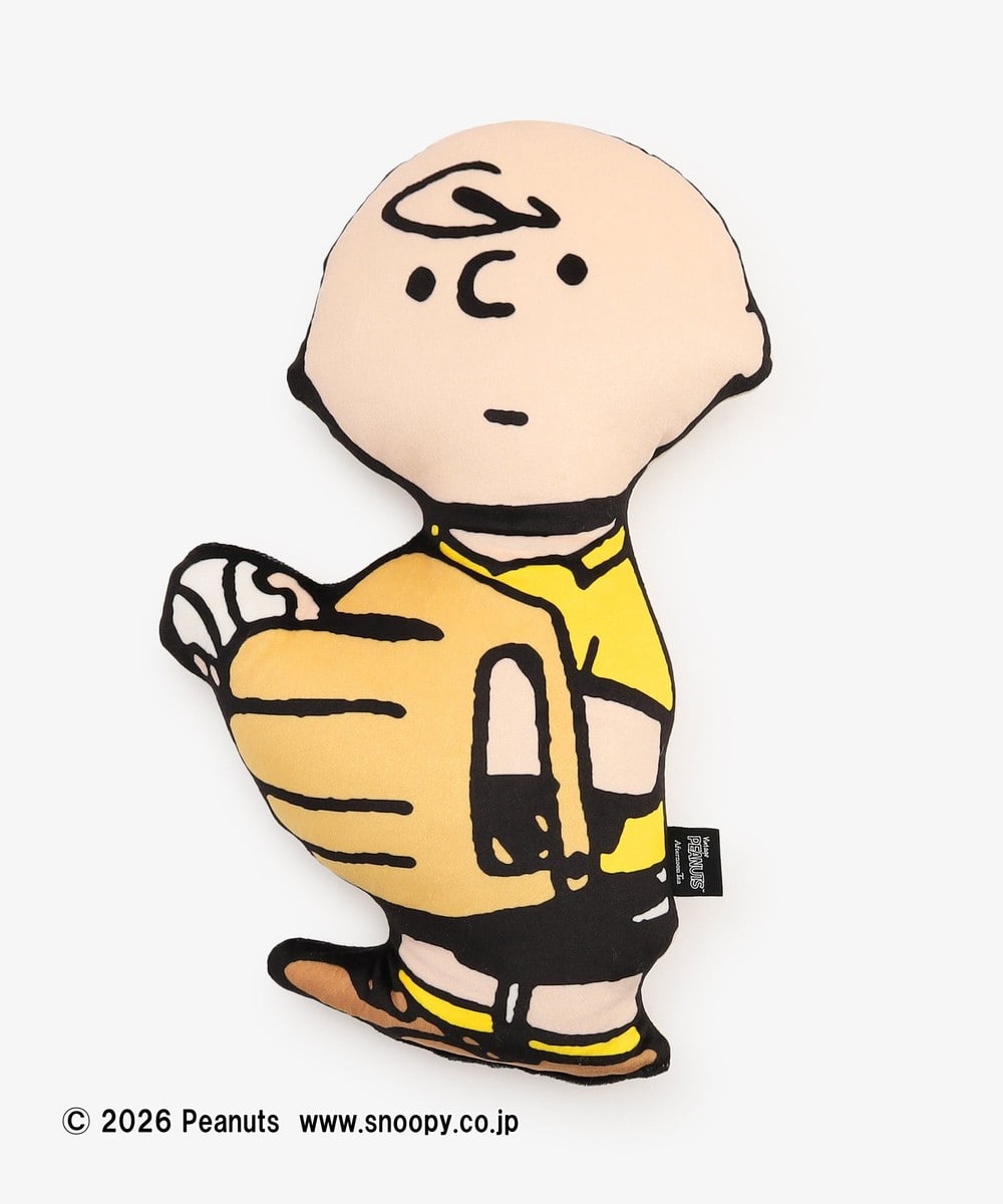 クッション・マット・トイレタリー ダイカットクッション/PEANUTS