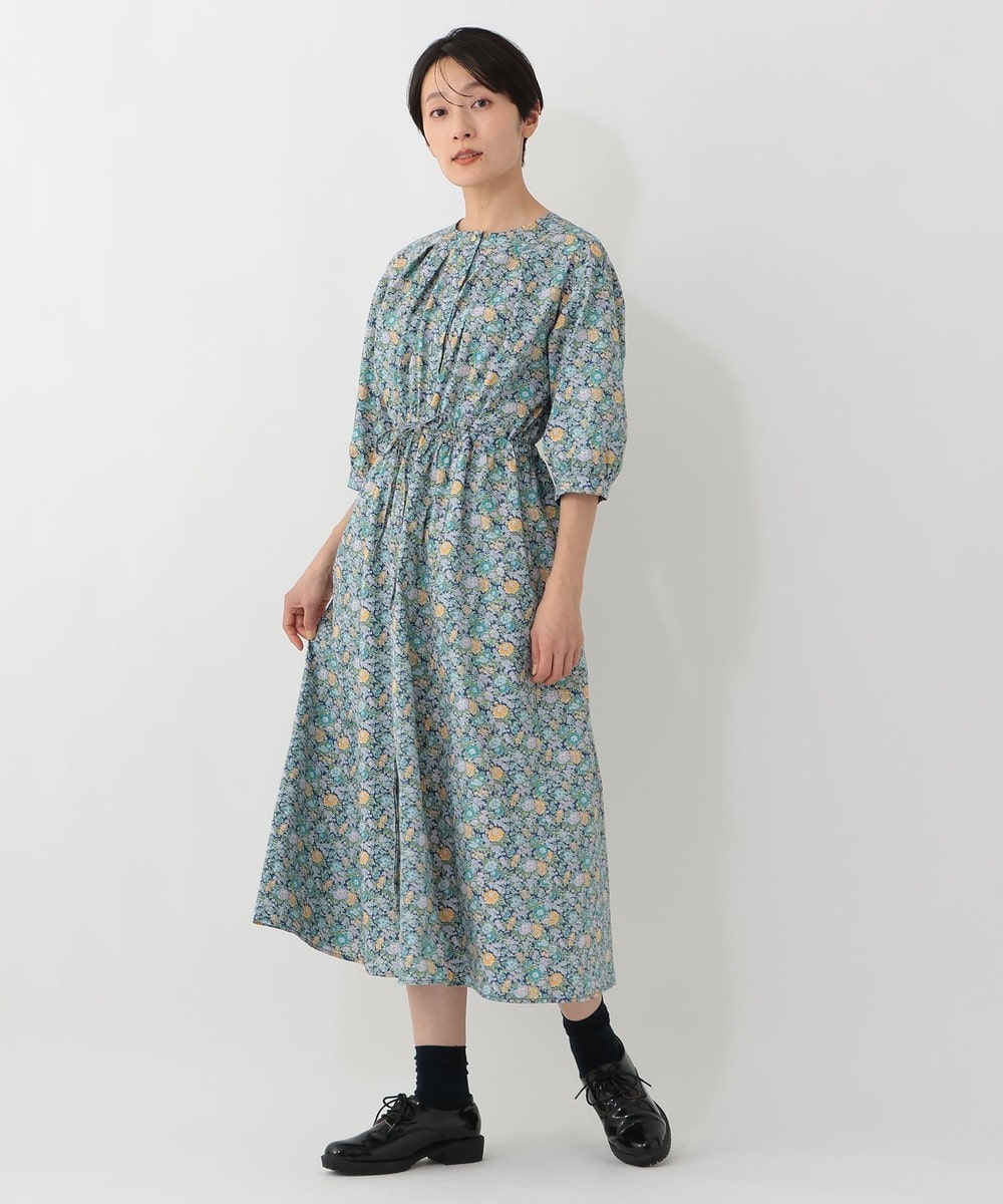 ワンピース タックワンピース/リバティプリント