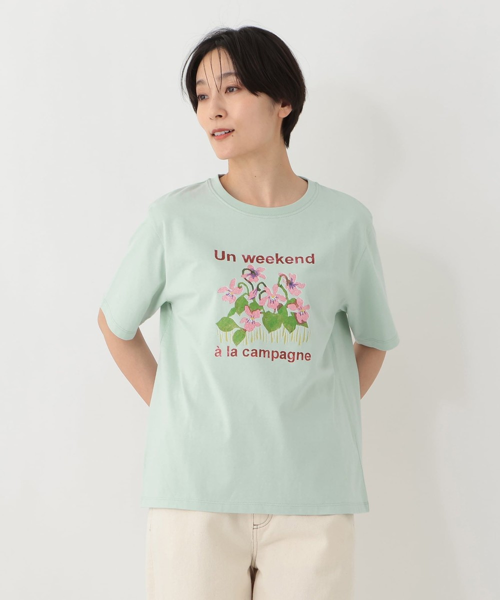 Tシャツ・カットソー プリントTシャツ/FLOWER