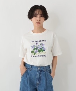 プリントTシャツ/FLOWER