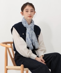 水彩フラワーストール