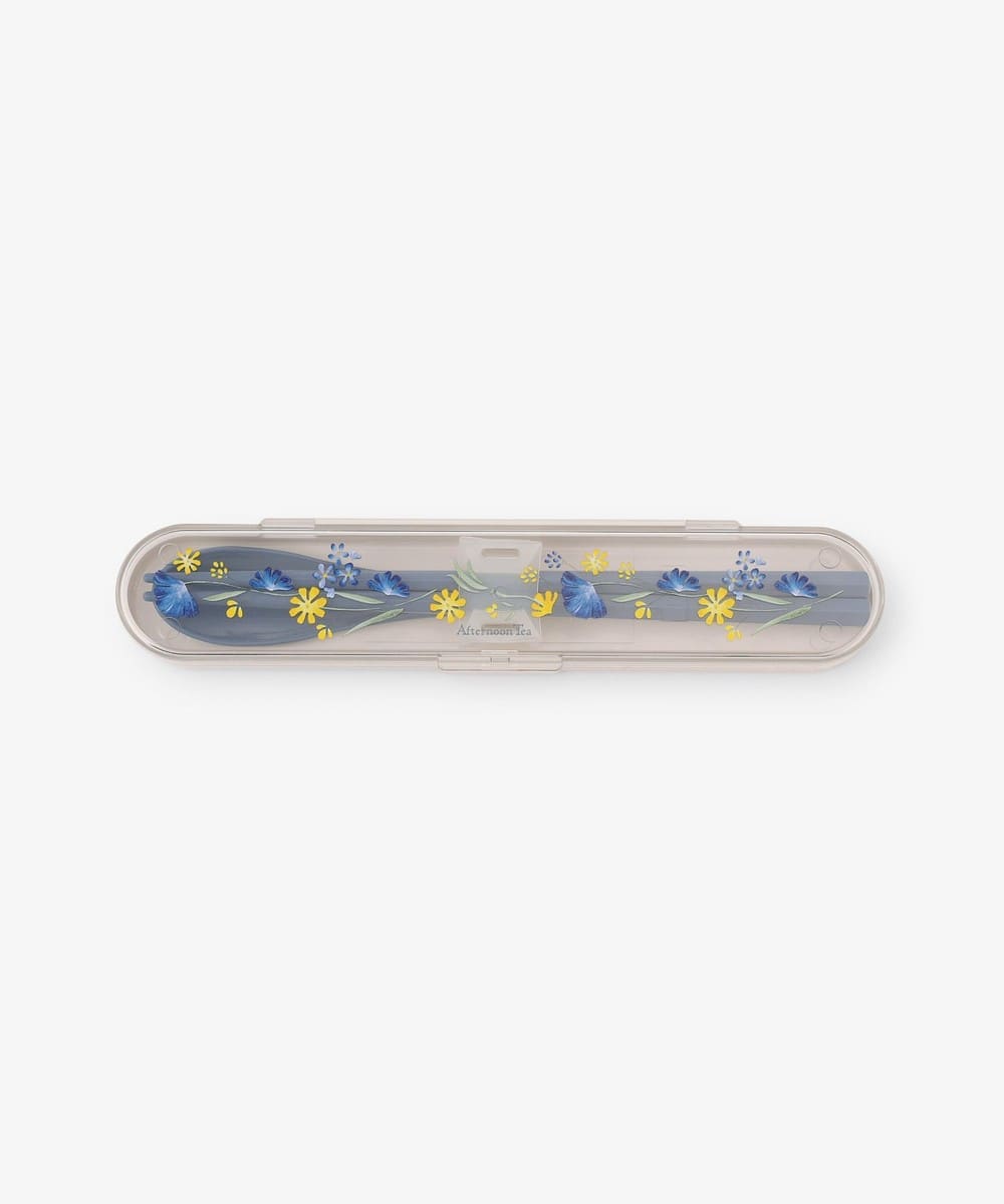 お弁当箱・ランチボックス フルールデュクール抗菌ランチカトラリーセット