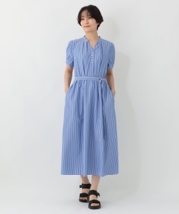 バンセルクールパフスリーブワンピース