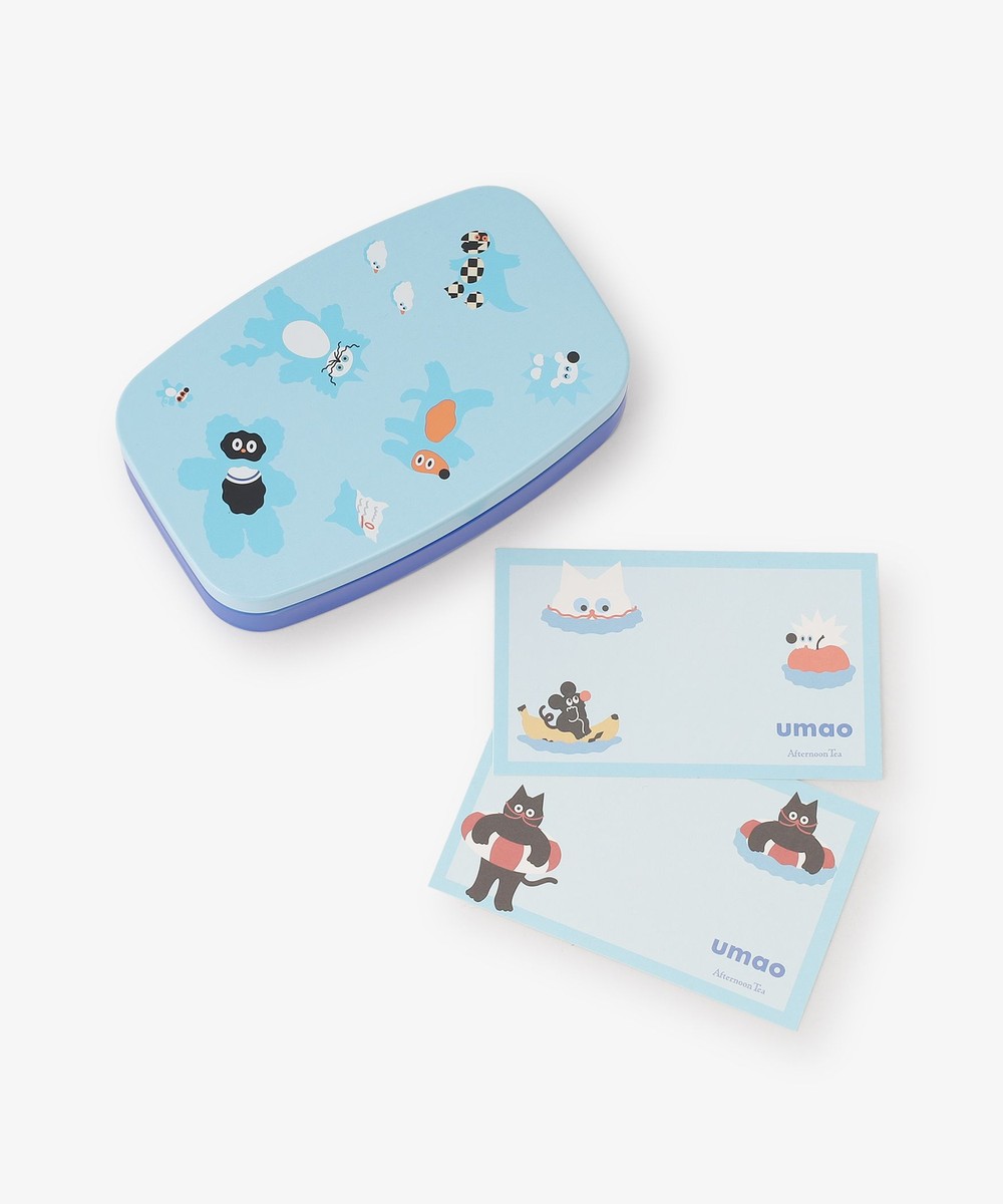 文房具・ステーショナリー小物 缶入りメモセット/umao