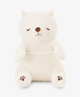 クールシロクマぬいぐるみ