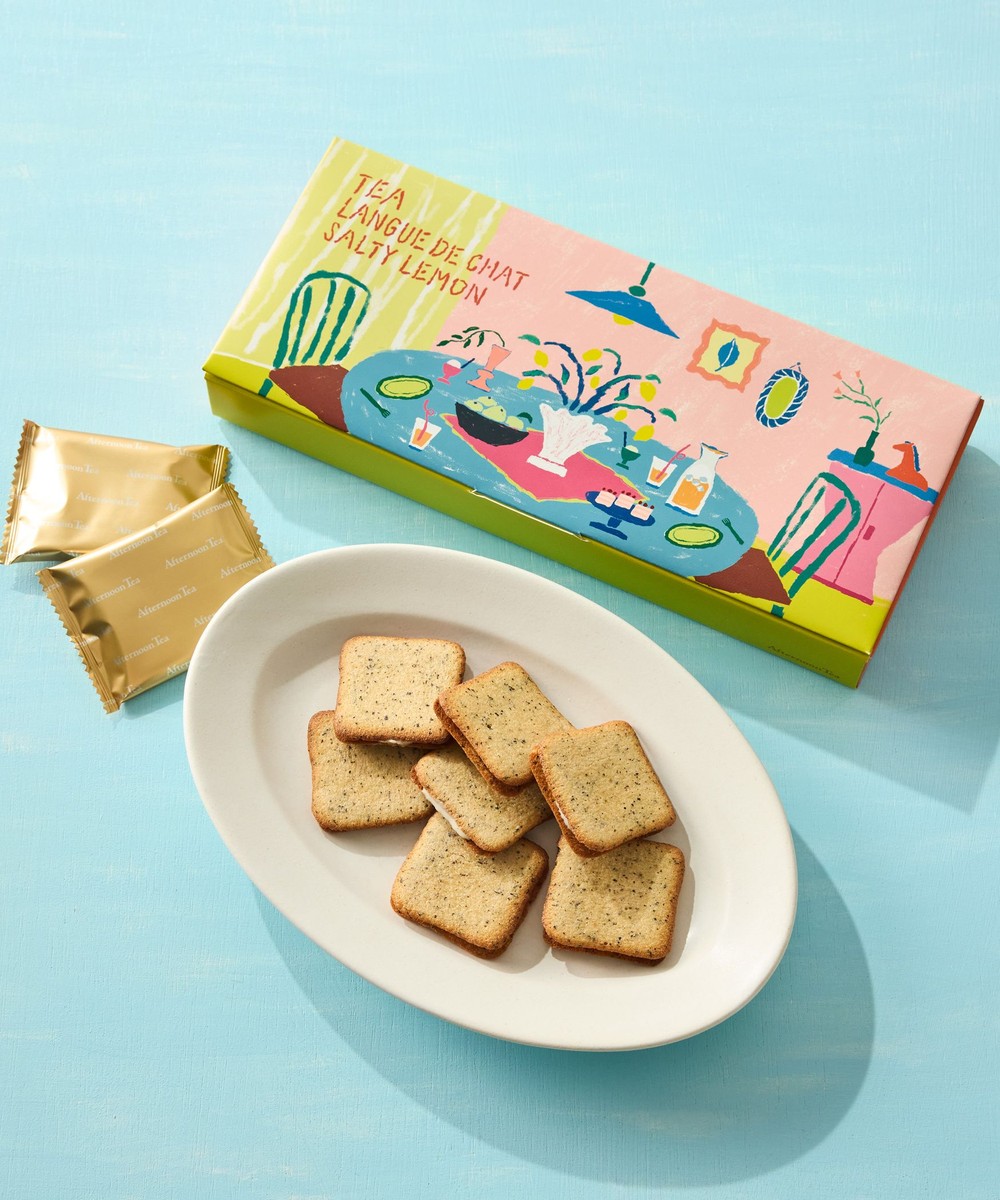 お菓子・食品 ティーラングドシャ ソルティーレモン/Afternoon Tea TEAROOM