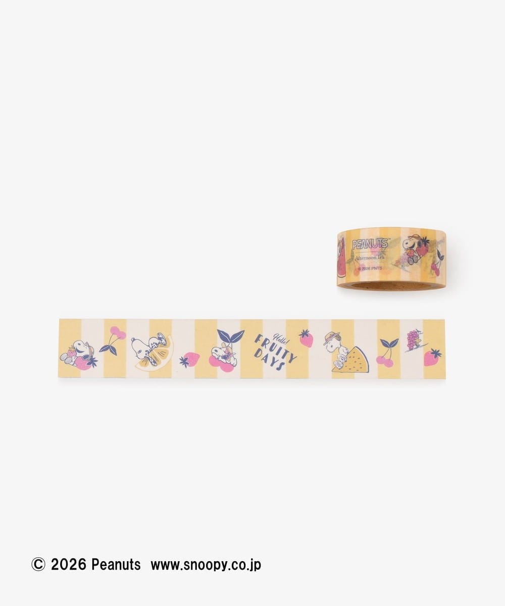 文房具・ステーショナリー小物 マスキングテープ/PEANUTS