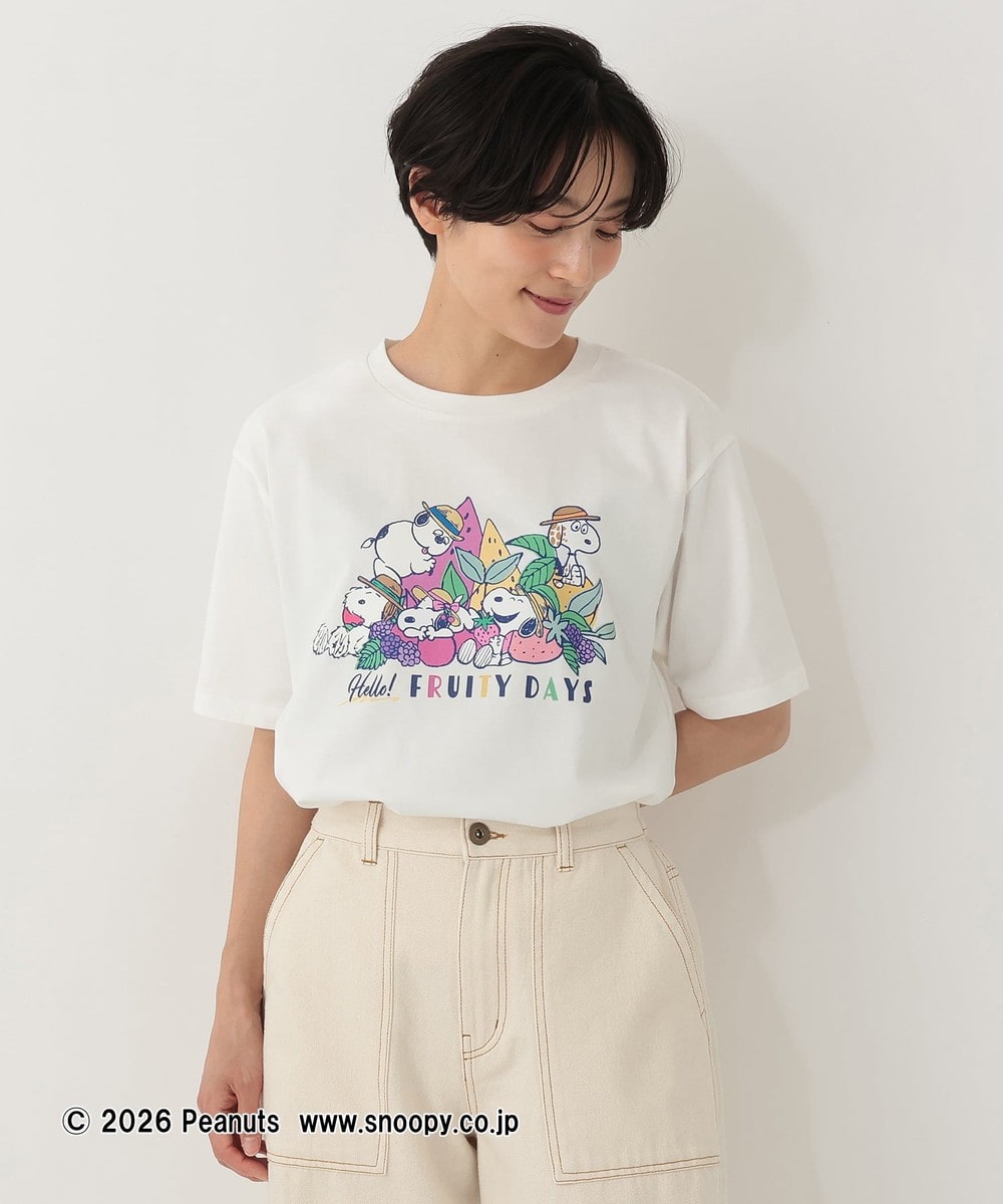 Tシャツ・カットソー プリントTシャツ/PEANUTS