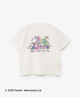 プリントキッズTシャツ/PEANUTS
