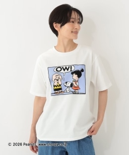 プリントTシャツ OW!/PEANUTS