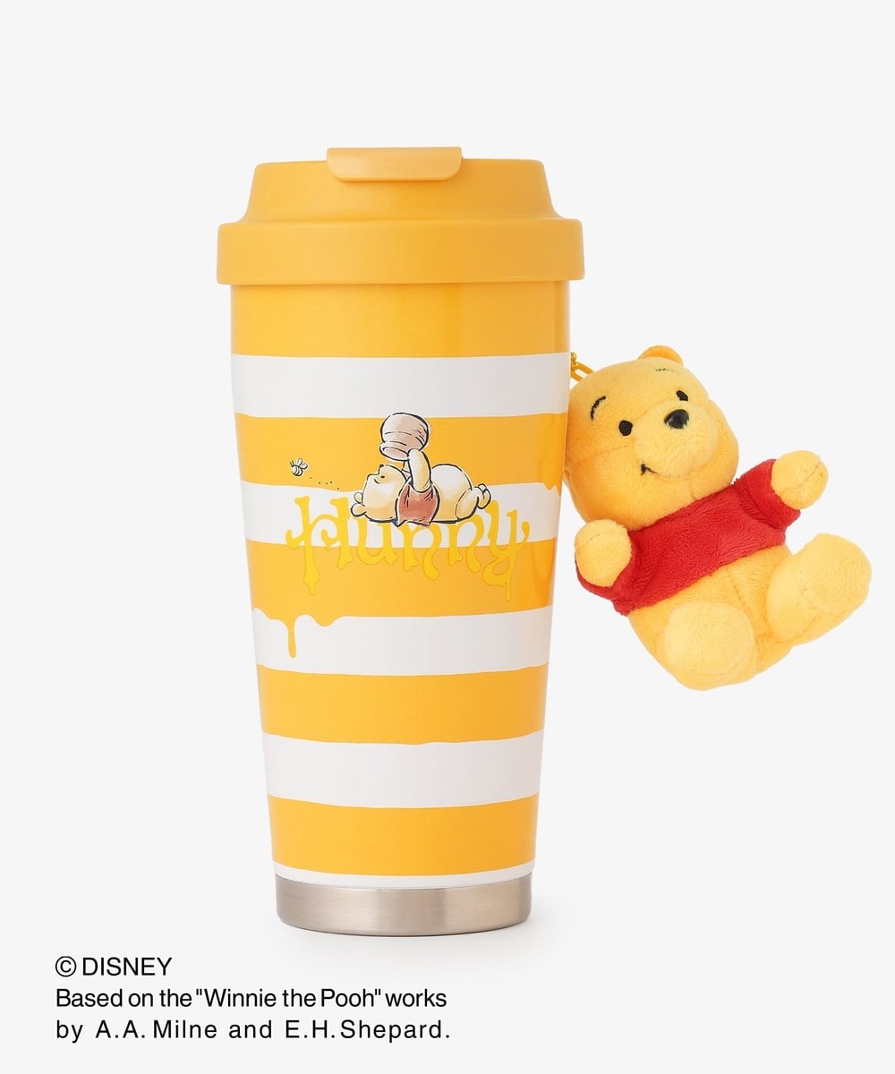 ステンレスボトル・ステンレスマグ・水筒 マスコット付きステンレスタンブラー 480ml/ディズニーコレクション・Winnie the Pooh