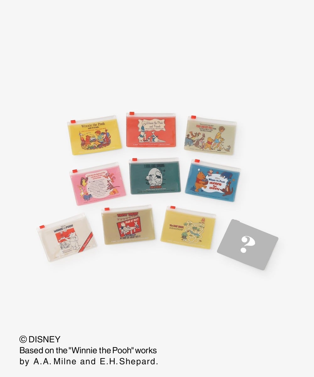 ポーチ・ティッシュポーチ・巾着 シークレットスライダーポーチ/ディズニーコレクション・Winnie the Pooh