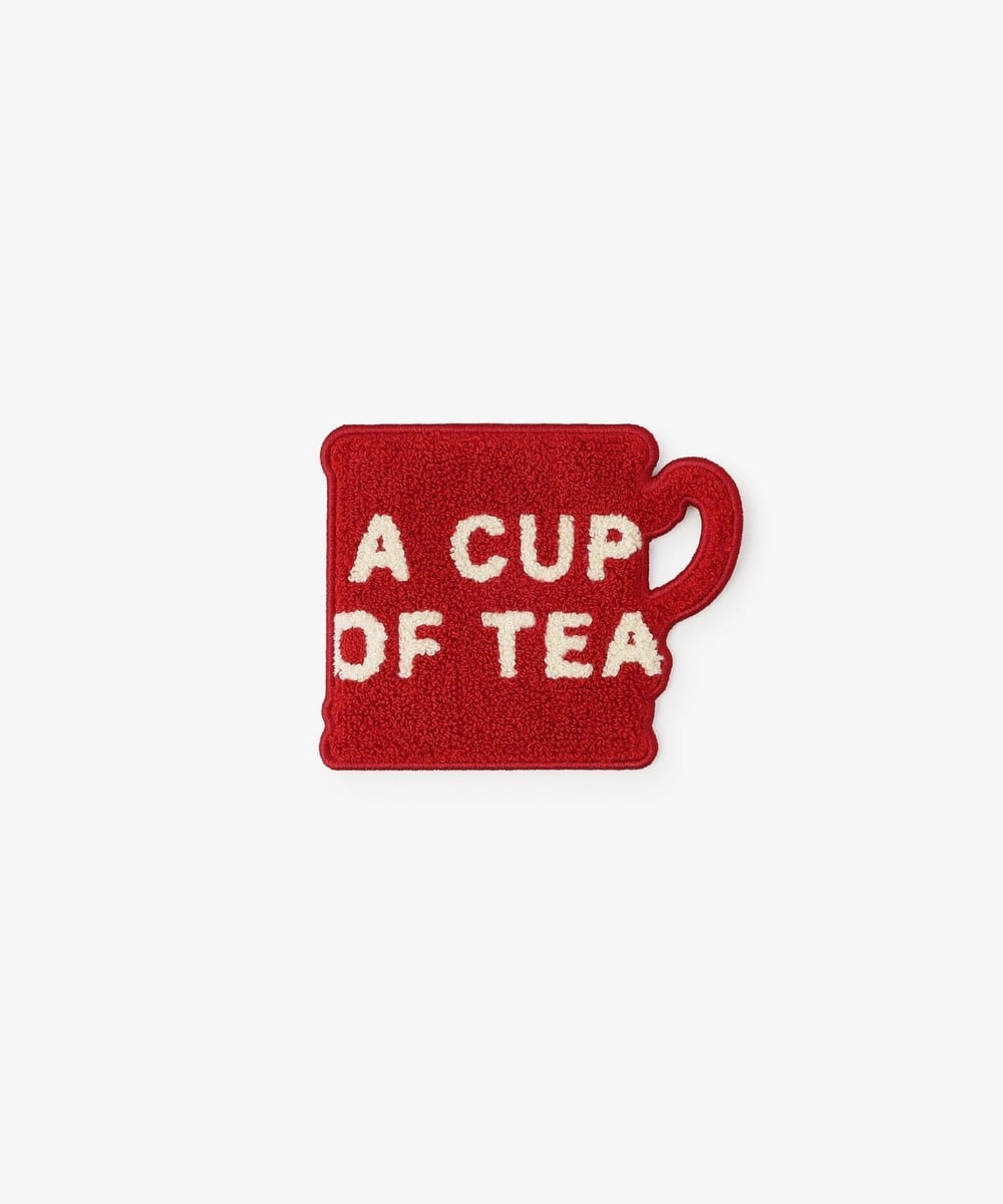 ランチョンマット・コースター・トレー サガラ刺繍コースター タイポグラフィー