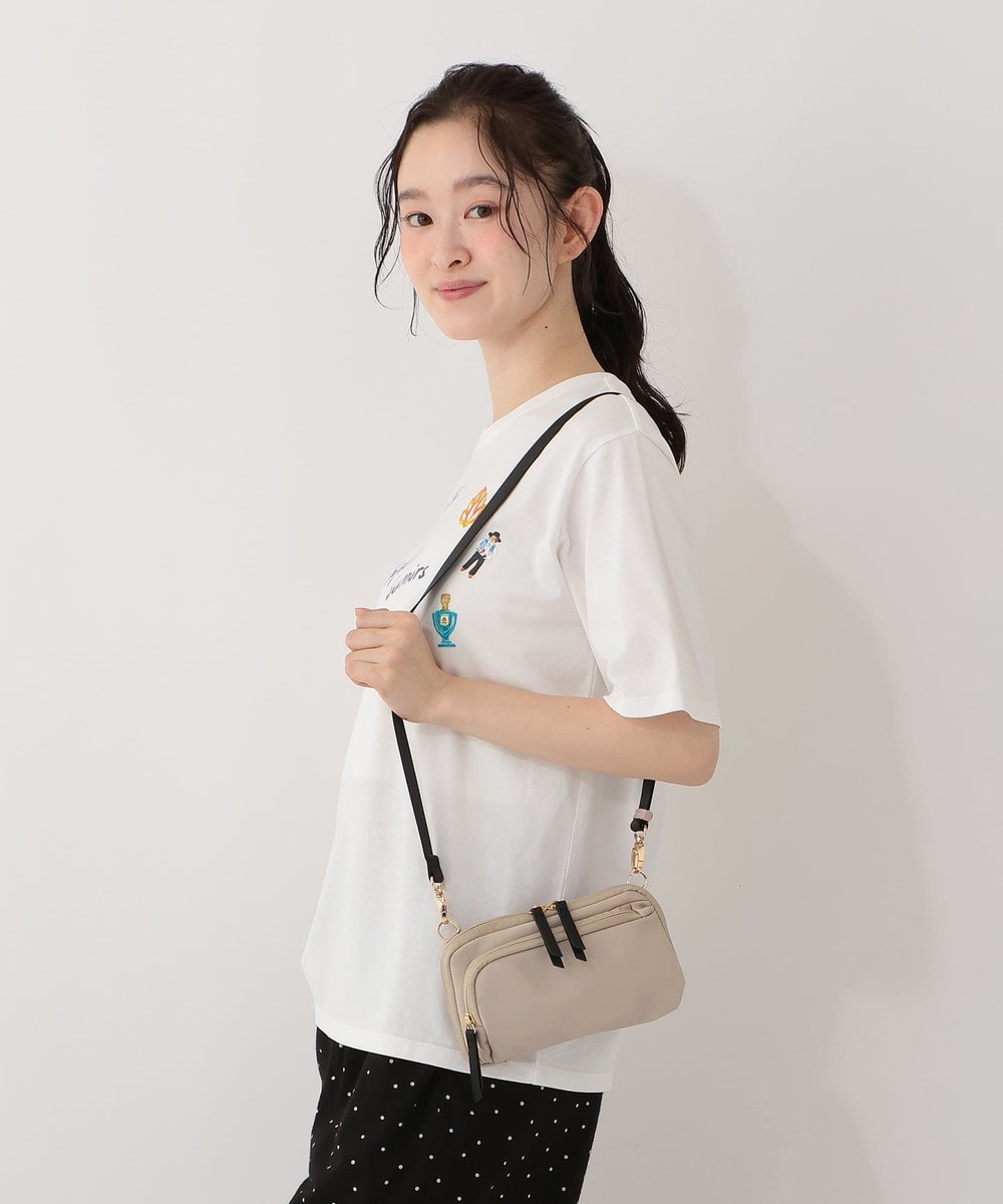 ショルダーバッグ 【撥水】お財布ショルダーバッグ